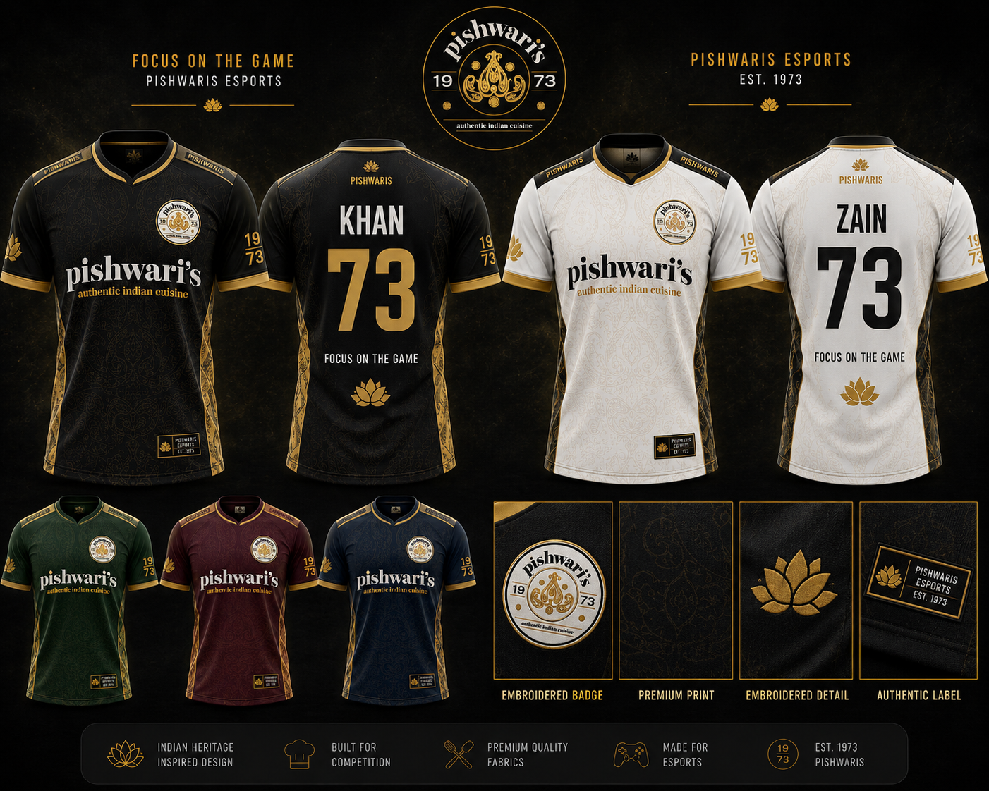 Pishwaris 2026 Primary Jersey